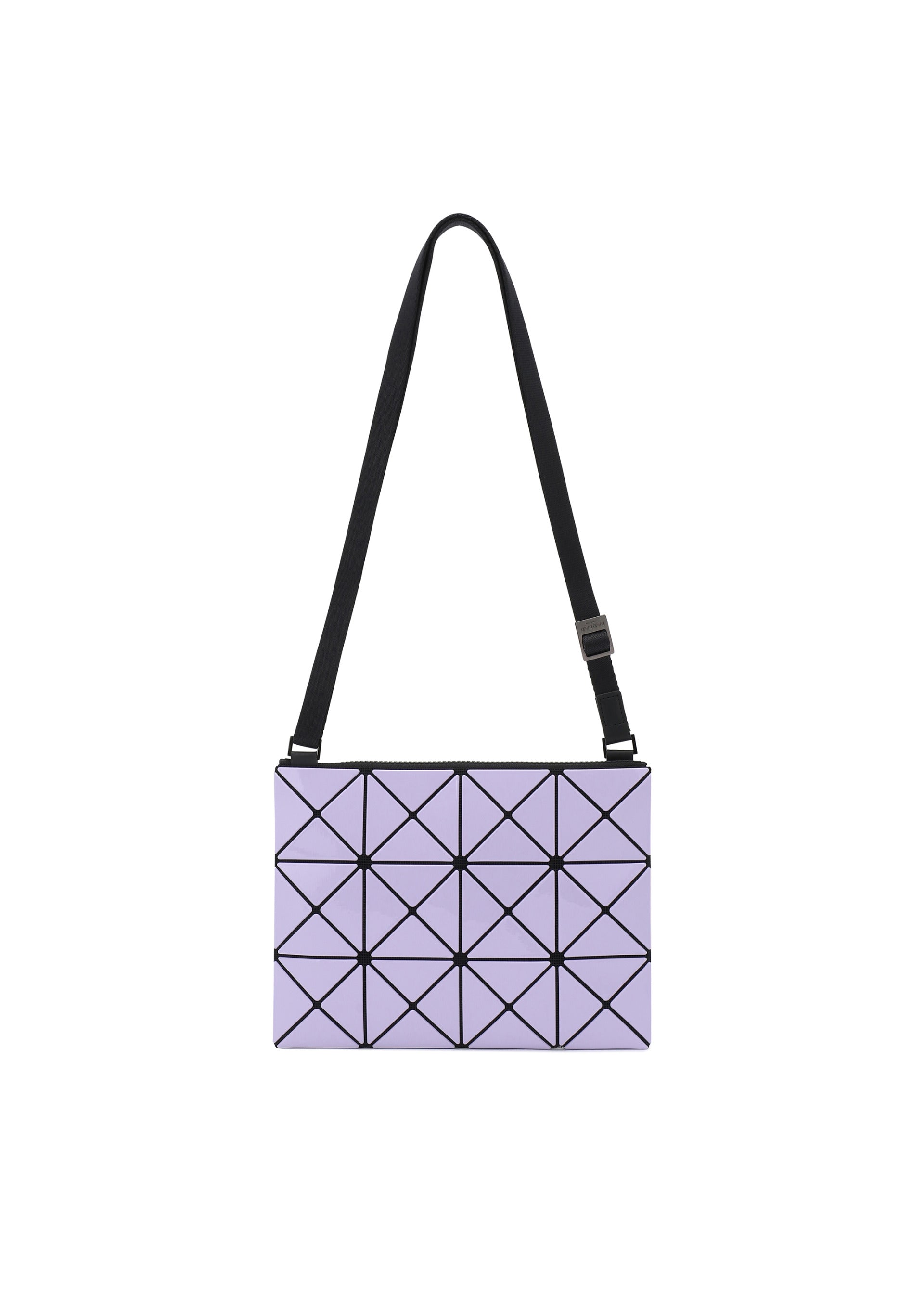 Bao Bao Issey Miyake Lucent Gloss Geometric Crossbody Bag - Purple