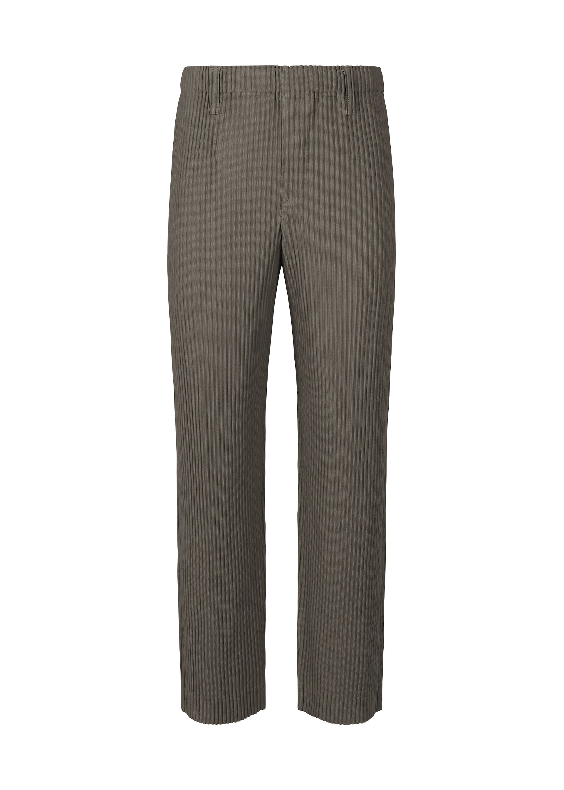 COLOR PLEATS Trousers Bark Grey | ISSEY MIYAKE EU