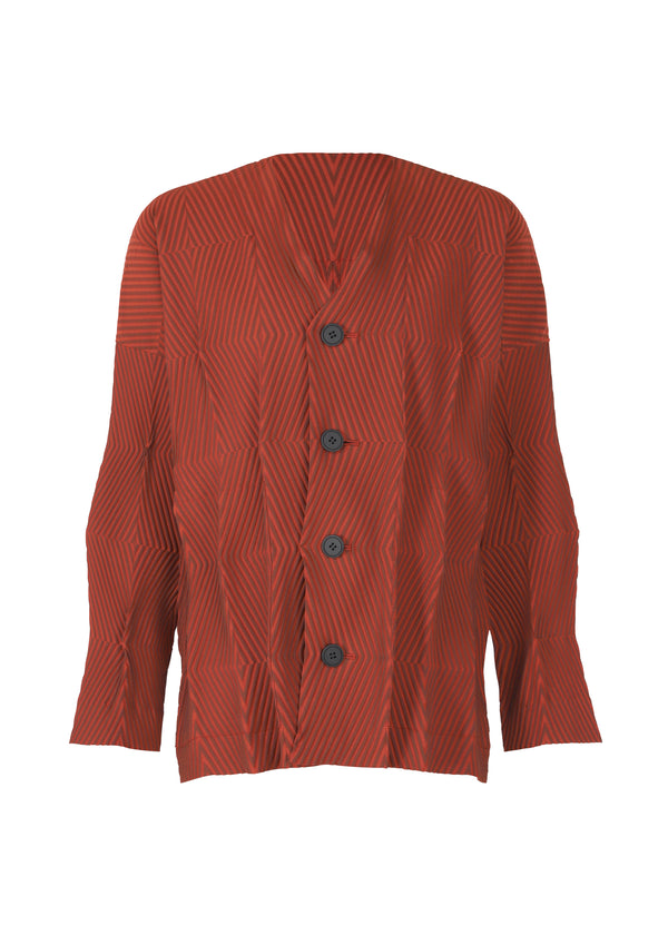 Dark orange cardigan best sale