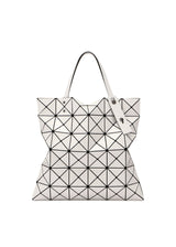 LUCENT GLOSS Tote Light Grey