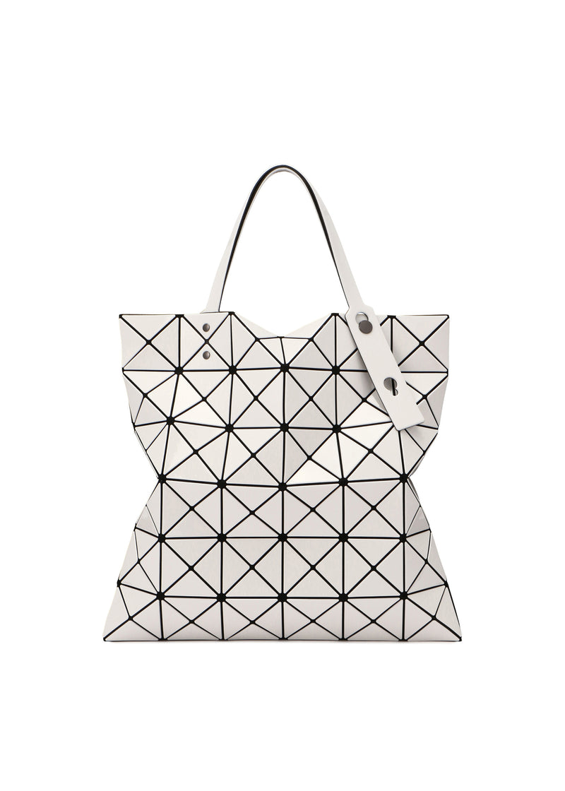 LUCENT GLOSS Tote Light Grey