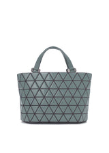 CRYSTAL GLOSS Hand Bag Green
