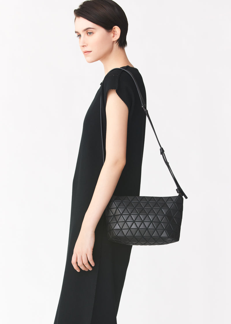 CRYSTAL MATTE Shoulder Bag Matte Black