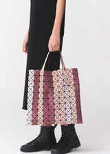 PRISM STRIPE Tote Red Mix