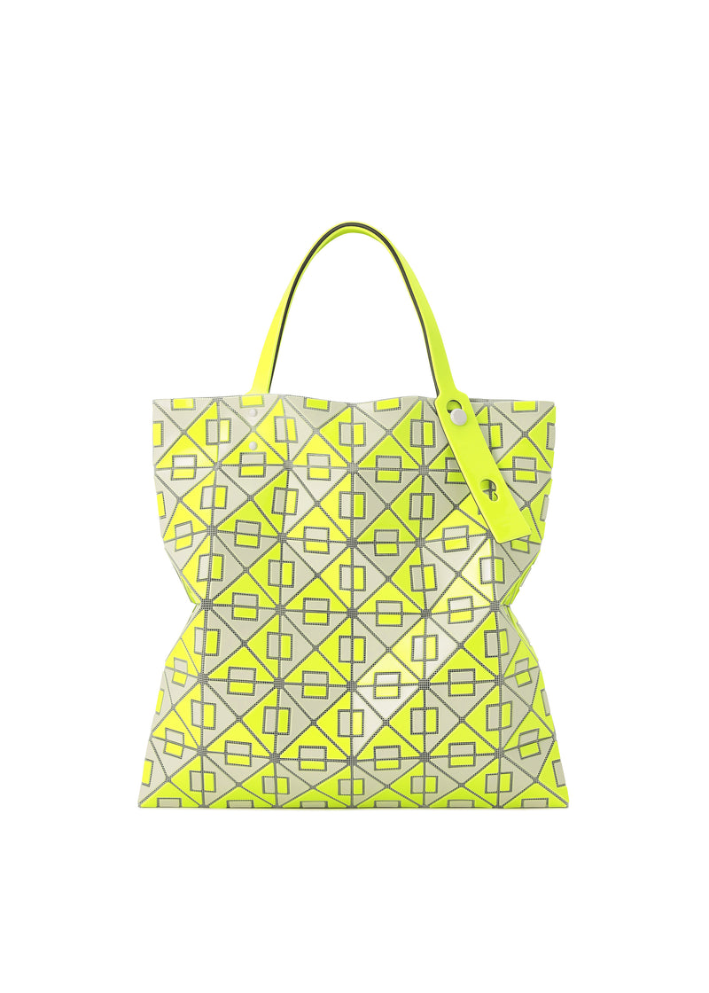 CONNECT Tote Yellow Green x Grey