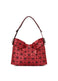 BAGUETTE METALLIC Hand Bag Red