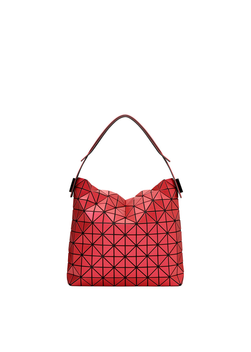 BAGUETTE METALLIC Hand Bag Red