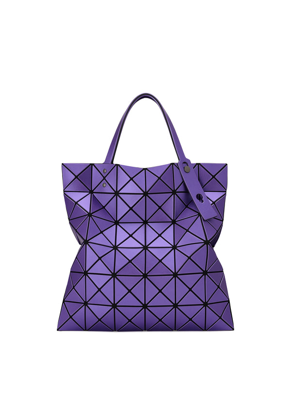 LUCENT METALLIC Tote Purple