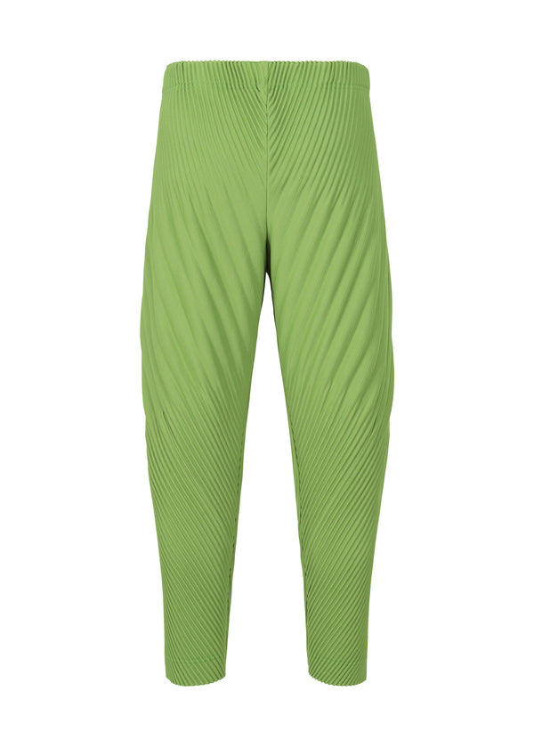 COLOR PLEATS BOTTOMS Trousers Grass Green