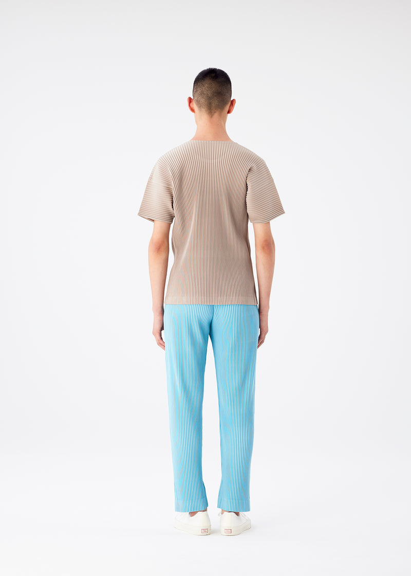 COLOR PLEATS Trousers Sand Beige | ISSEY MIYAKE EU