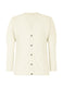 COLOR PLEATS Shirt Ivory