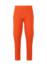 RUSTIC KNIT Trousers Powerful Orange