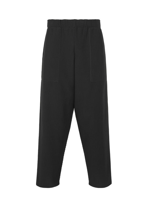 INLAID KNIT Trousers Black