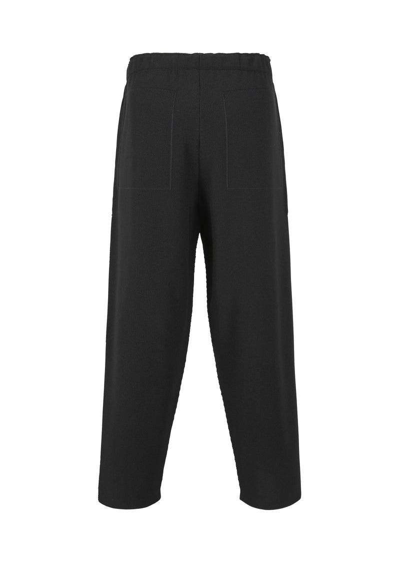 INLAID KNIT Trousers Black