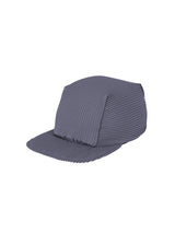 PLEATS CAP Hat Blue Charcoal