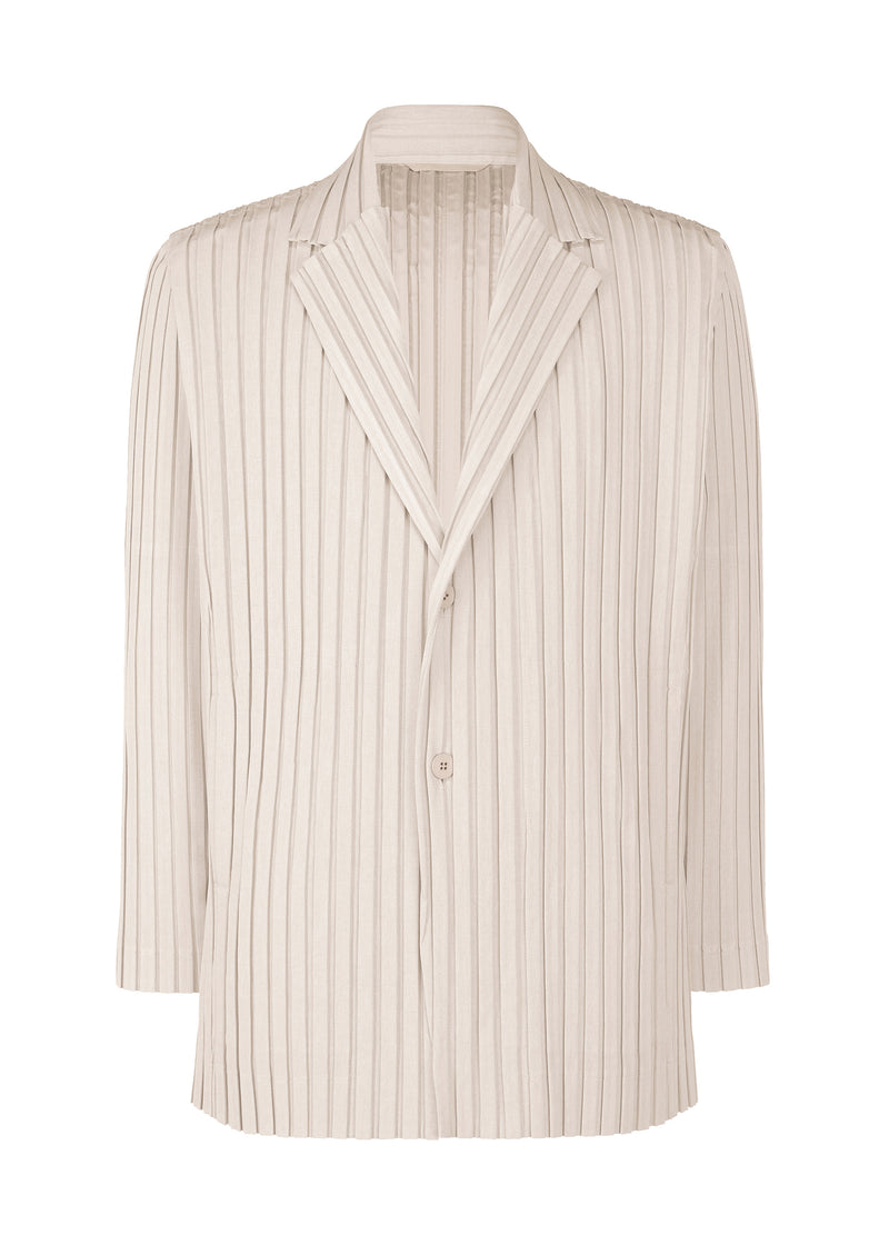 BOX PLEATS ENSEMBLE Jacket Shell Beige