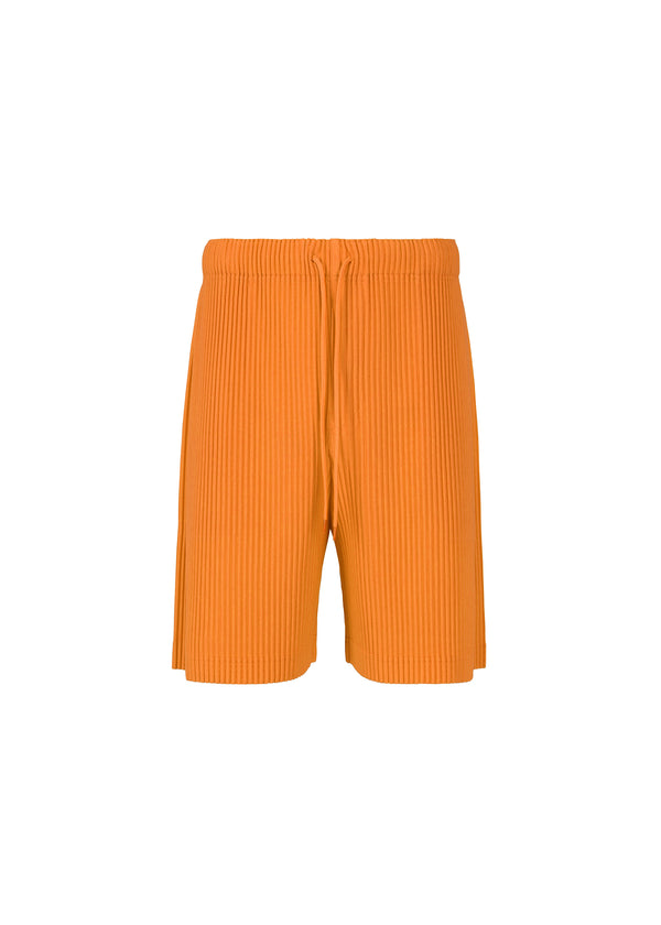 COLORFUL PLEATS BOTTOMS Trousers Flame Orange