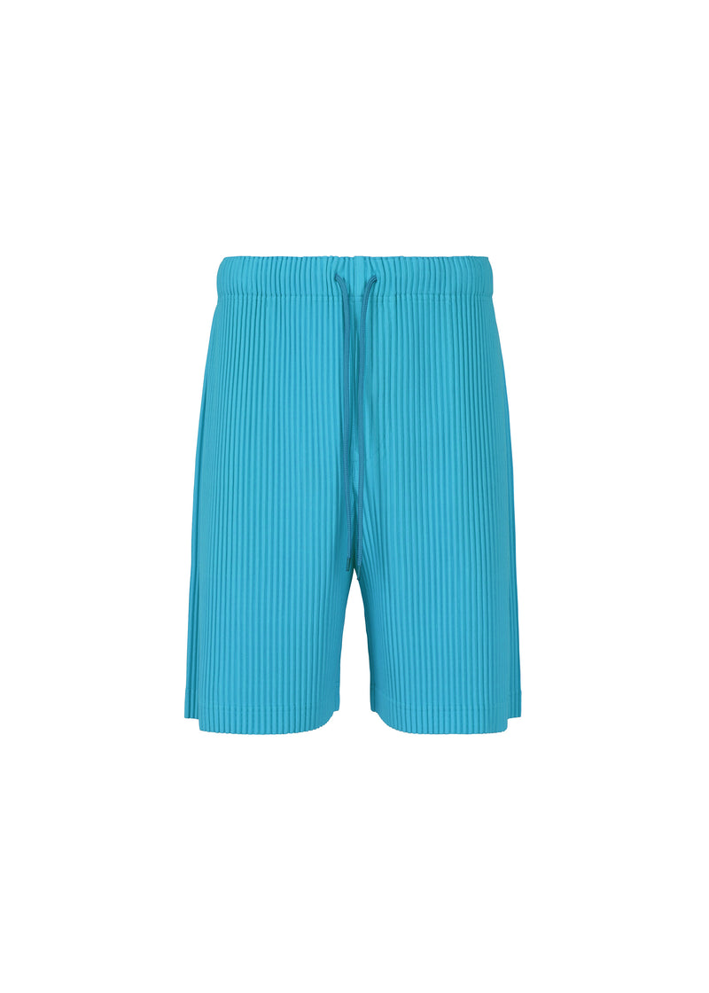 COLORFUL PLEATS BOTTOMS Trousers Turquoise Blue