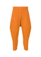 COLORFUL PLEATS BOTTOMS Trousers Flame Orange
