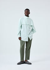 COLOR PLEATS Trousers Light Blue