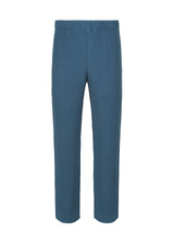 COLOR PLEATS Trousers Iron Blue