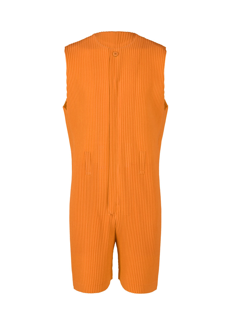 COLORFUL PLEATS BOTTOMS Jumpsuit Flame Orange