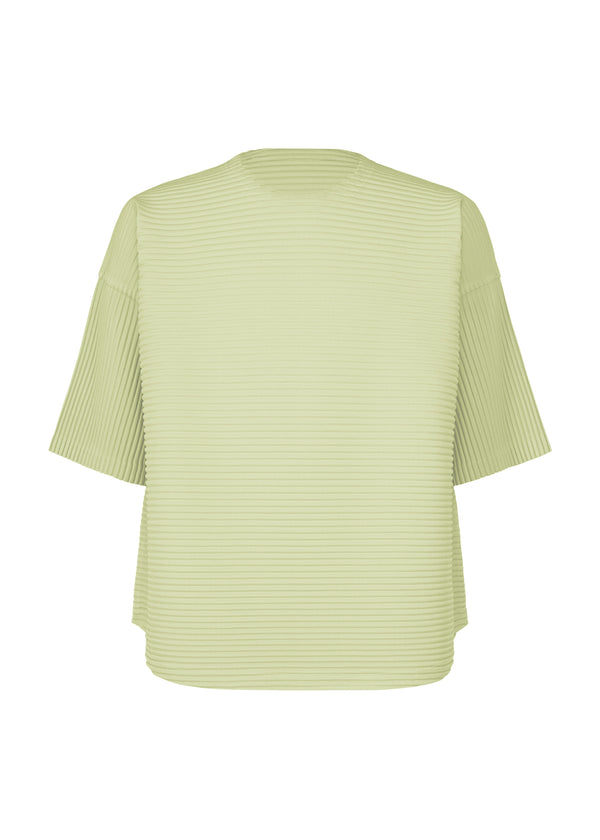 HORIZON PLEATS 1 Top Light Jade Green