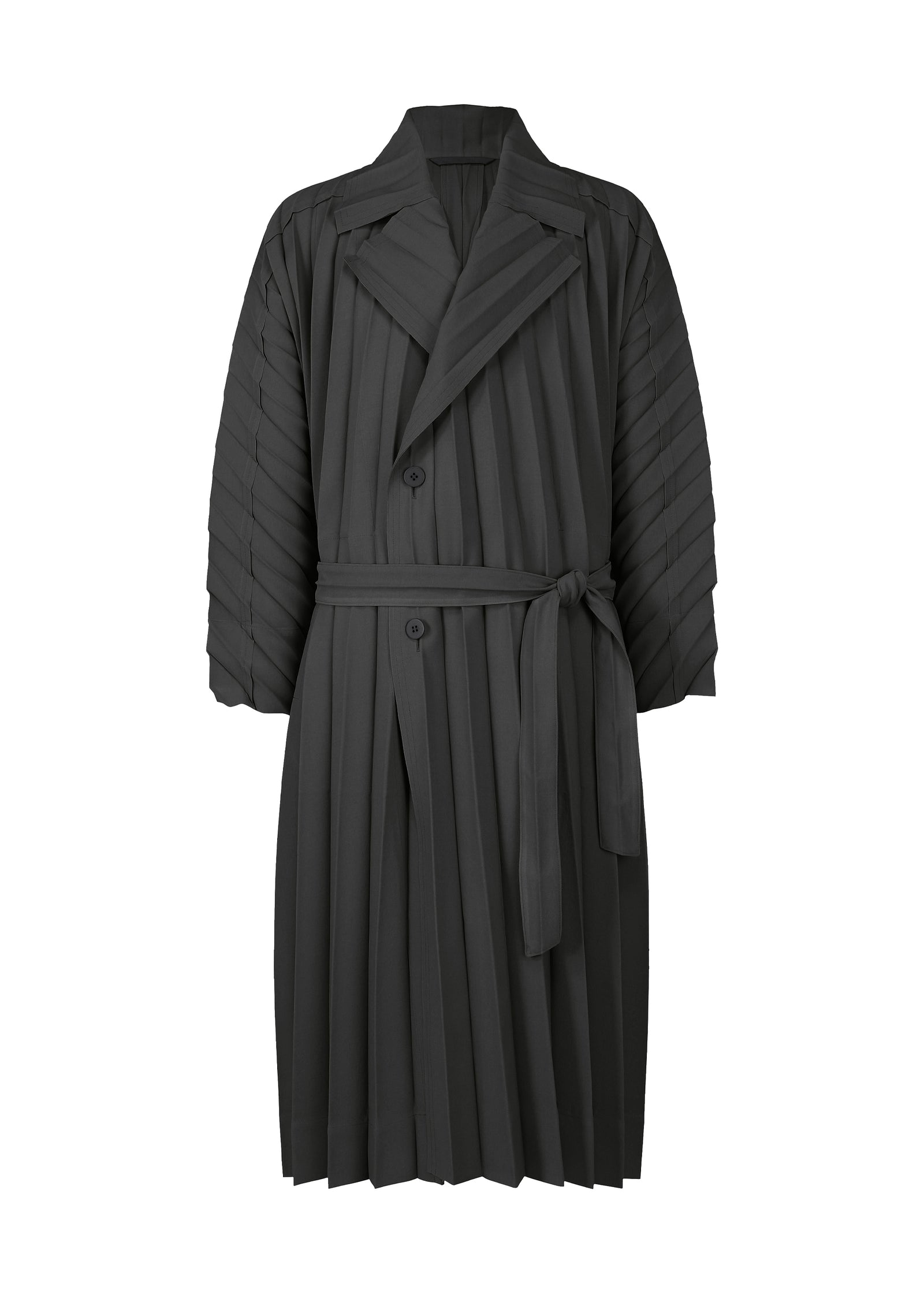 EDGE COAT Coat Black | ISSEY MIYAKE EU