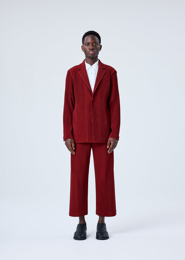 TAILORED PLEATS 2 Jacket Crimson Red