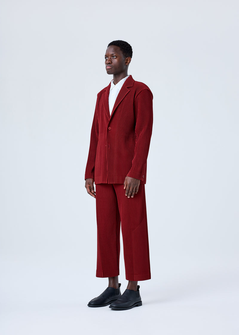 TAILORED PLEATS 2 Jacket Crimson Red