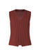 TAILORED PLEATS 2 Vest Crimson Red