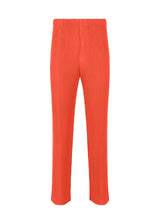 PLEATS BOTTOMS 1 Trousers Salmon Red