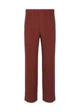 TAILORED PLEATS 2 Trousers Crimson Red