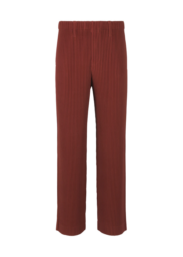 TAILORED PLEATS 2 Trousers Crimson Red