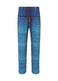 RB_ALL OVER PLEATS Trousers Blue