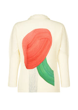 RB_DRAWING A-POC PLEATS Top Red x Green