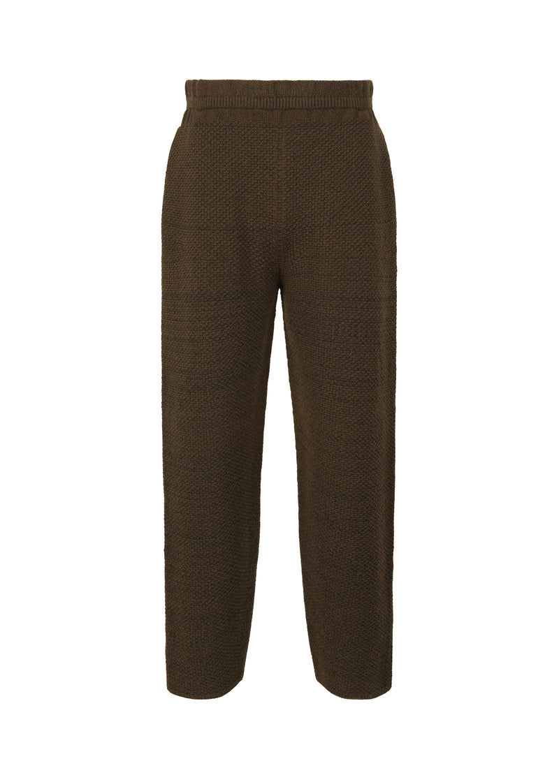 RUSTIC KNIT Trousers Brown