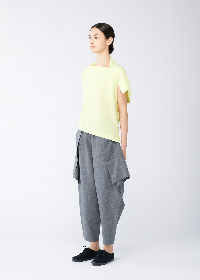 LIGHT TRAILS SOLID Trousers Light Yellow