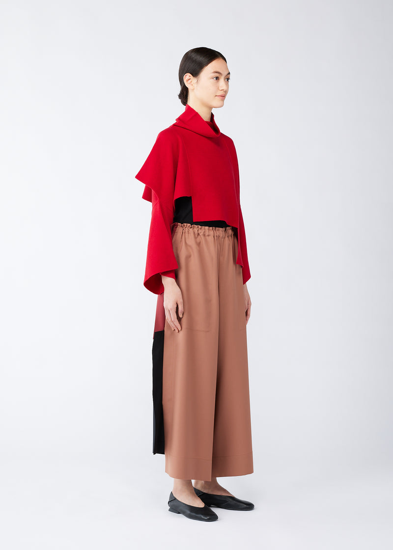 BRICK KNIT Top Red