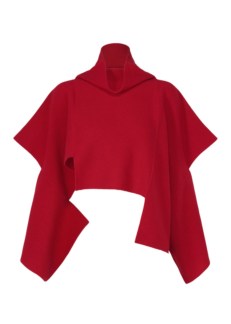 BRICK KNIT Top Red