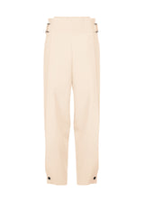 FLAT TUCK Trousers Ivory