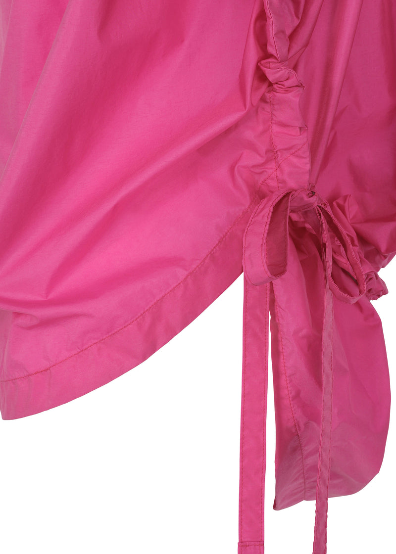 GATHERED BALLOON Shirt Pink