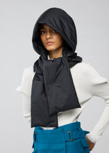 ARC PUFFER STOLE Stole Black