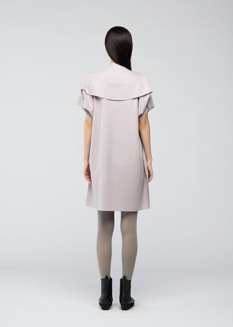 CLEANCUT WOOL Dress Pale Grey