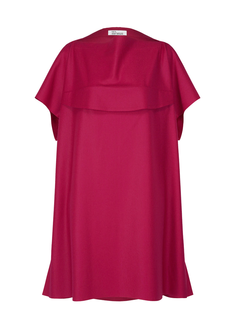 CLEANCUT WOOL Dress Dark Magenta