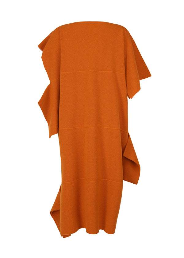 BRICK KNIT Dress Orange