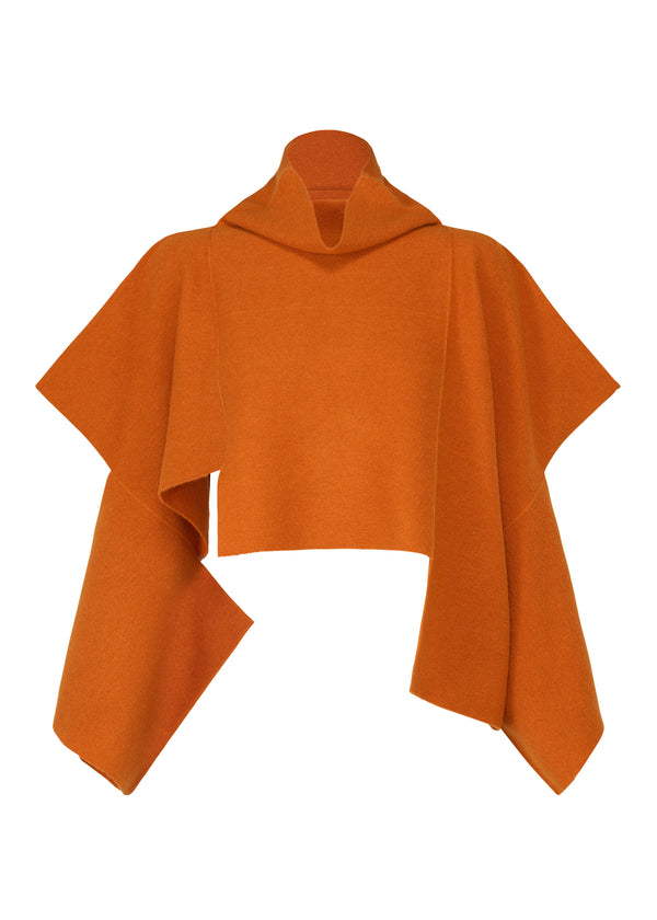 BRICK KNIT Top Orange