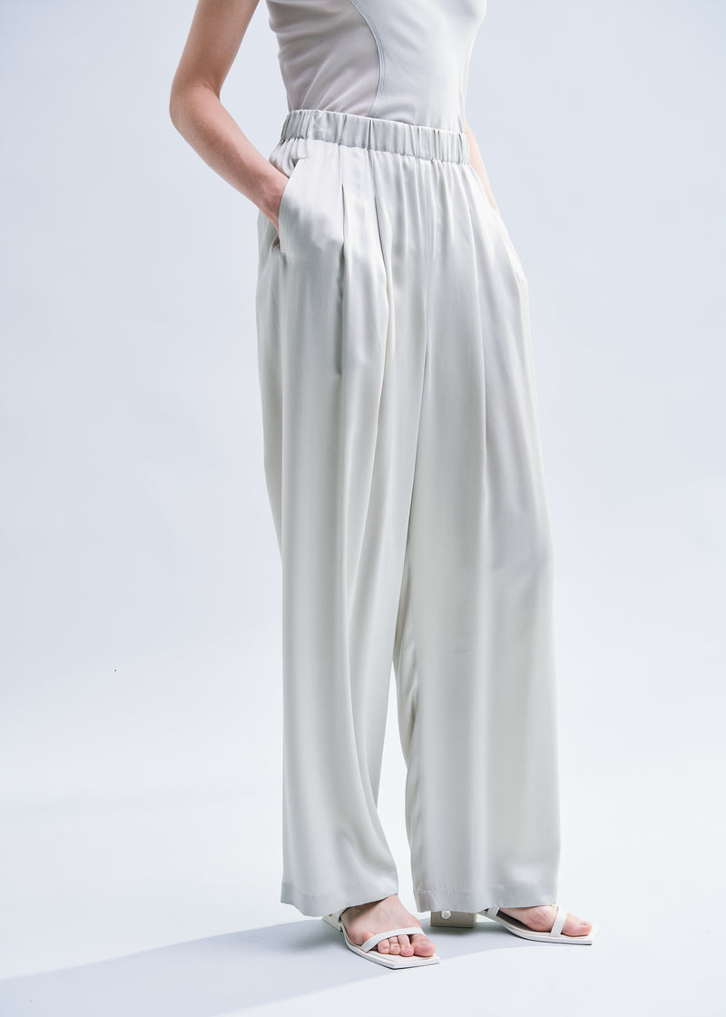 BRASS CLAD Trousers Silver