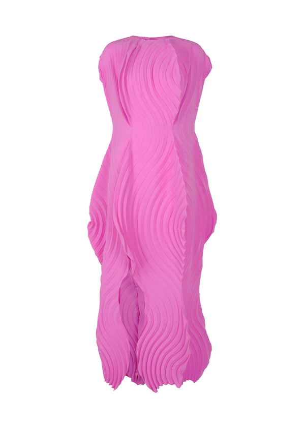 RESONANT PLEATS Dress Pink