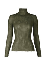 CHIFFON TWIST 3 Shirt Dark Green